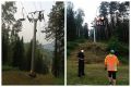 В Хакасии успешно эвакуировали застрявших на подъемнике во время грозы туристов