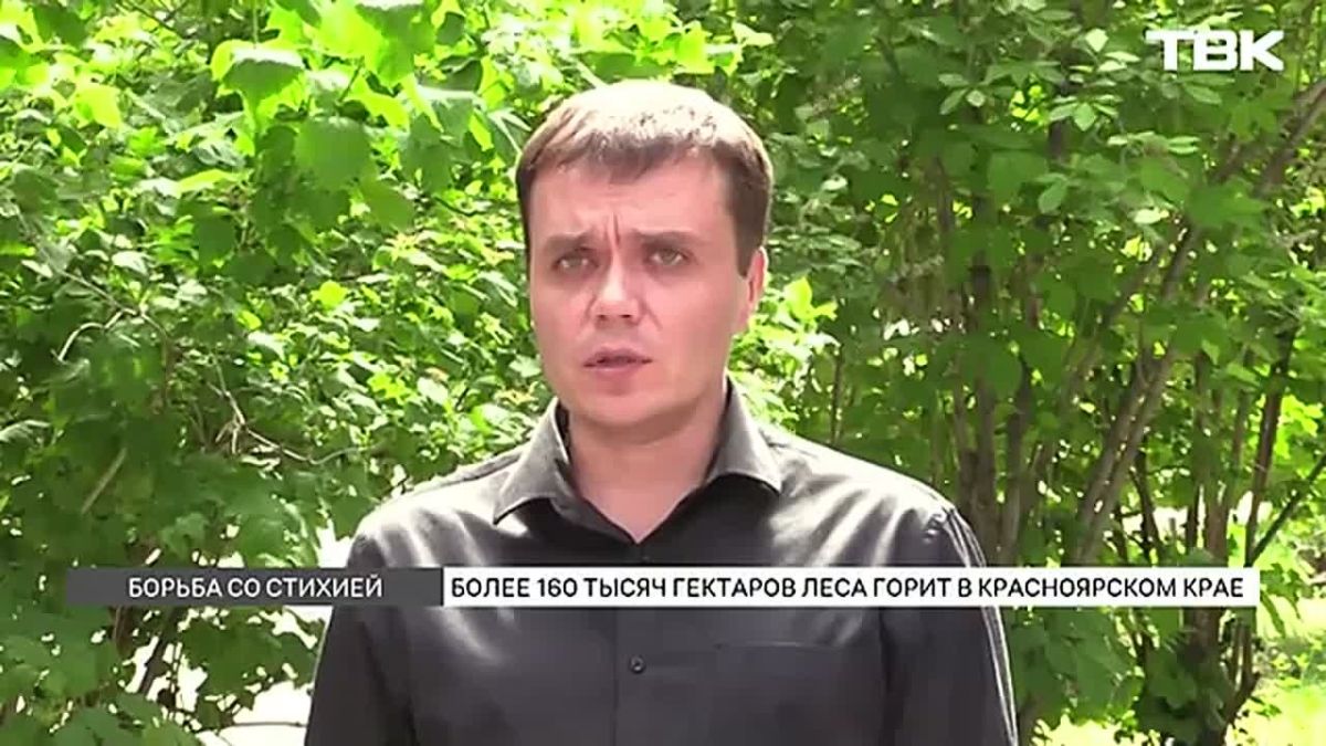 «Чувствуется утром аромат, будто ты на ж/д вокзале»: более 160 га леса горит в Красноярском крае