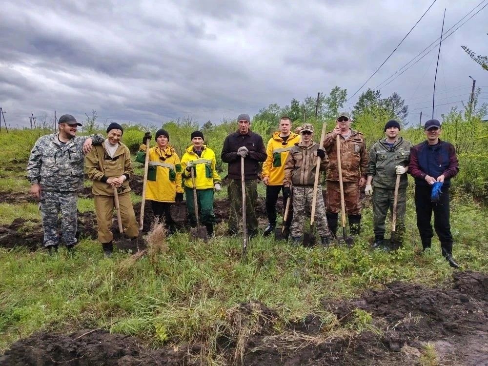 Более 20 тысяч деревьев и кустарников высадили в память о героях в рамках акции «Сад памяти» Более 20 тысяч деревьев и кустарников высадили в память о героях в рамках акции «Сад памяти»