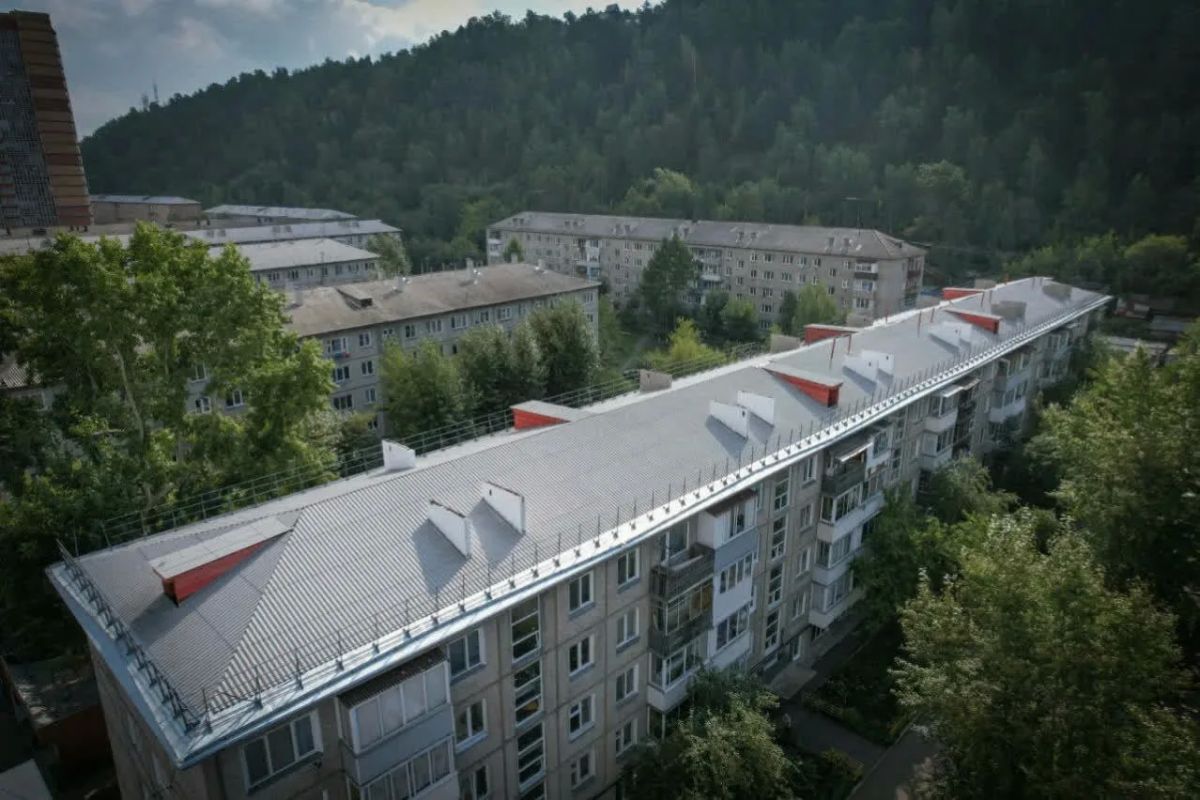 В Красноярском крае выполнили наибольшее количество капитальных ремонтов домов среди регионов Сибири