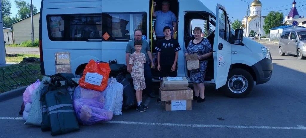 Сегодня из Казачинско-Пировского округа вышла «Газель», заполненная вещами первой необходимости для участников специальной военной операции