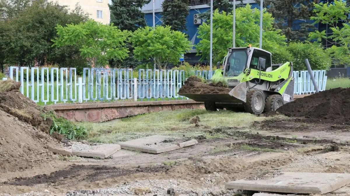 Благоустройство бульвара Андреева в Железногорске Благоустройство бульвара Андреева в Железногорске