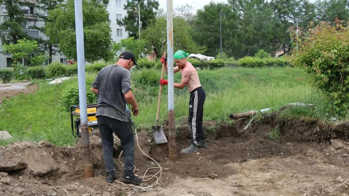 Благоустройство бульвара Андреева в Железногорске Благоустройство бульвара Андреева в Железногорске