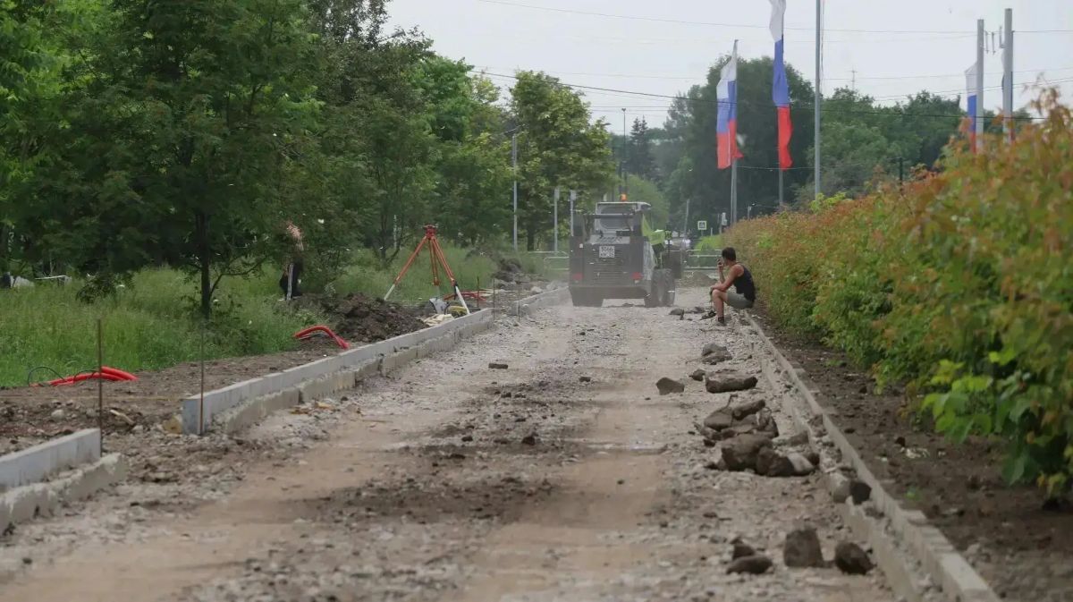 Благоустройство бульвара Андреева в Железногорске Благоустройство бульвара Андреева в Железногорске