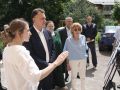 Сегодня председатель городского Совета Наталия Фирюлина приняла участие в рабочей поездке главы Красноярска Сергея Верещагина по Ленинскому району