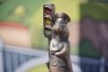Первый в Красноярске интерактивный суслик появился к 90-летию Госавтоинспекции