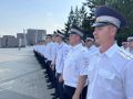 В Красноярске состоялся гарнизонный развод в честь 90-летнего юбилея Госавтоинспекции