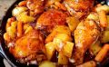 Новая жизнь классики: курица с картошкой и медово-чесночным соусом