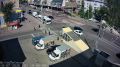 Пробка собралась на Свободном в Красноярске из-за аварии