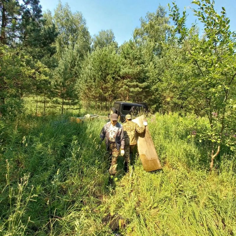 В крае продолжают ликвидировать свалки на территории государственного лесного фонда В крае продолжают ликвидировать свалки на территории государственного лесного фонда