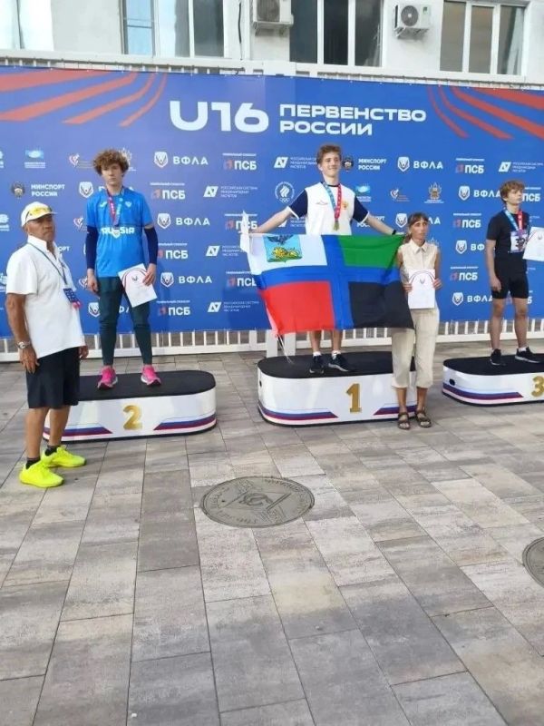Минусинский легкоатлет завоевал серебро на первенстве России U16