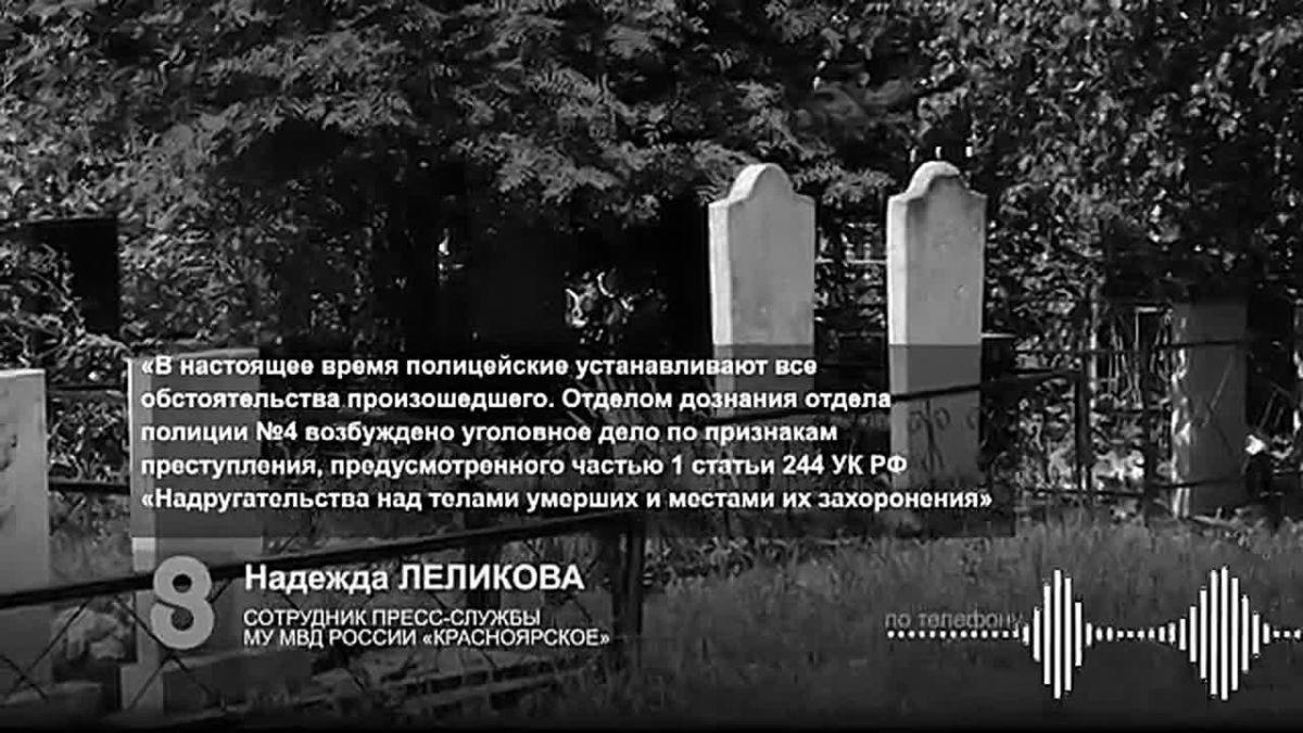 НОВЫЕ СЛУЧАИ ВАНДАЛИЗМА НА ШИННОМ КЛАДБИЩЕ