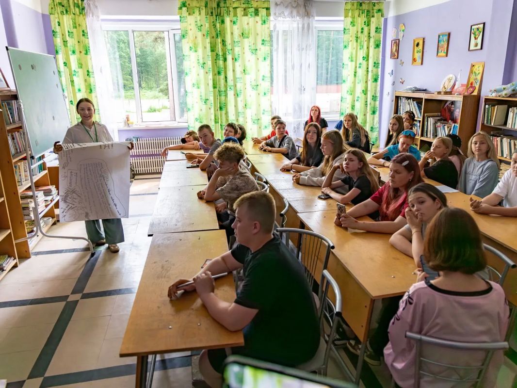 Вера Оськина оценила условия детского отдыха Вера Оськина оценила условия детского отдыха