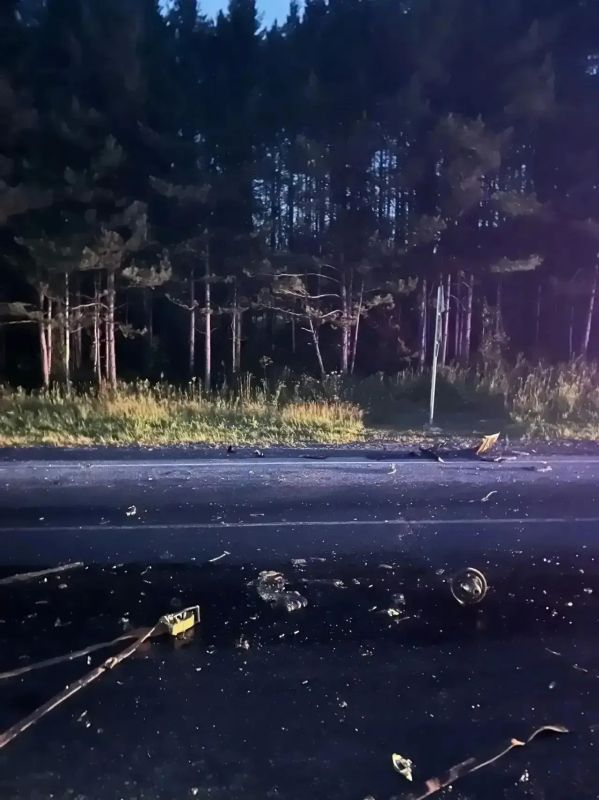 В Емельяновском округе полиция выясняет обстоятельства смертельной аварии, произошедшей ночью на 735-м километре трассы Р-255 «Сибирь»