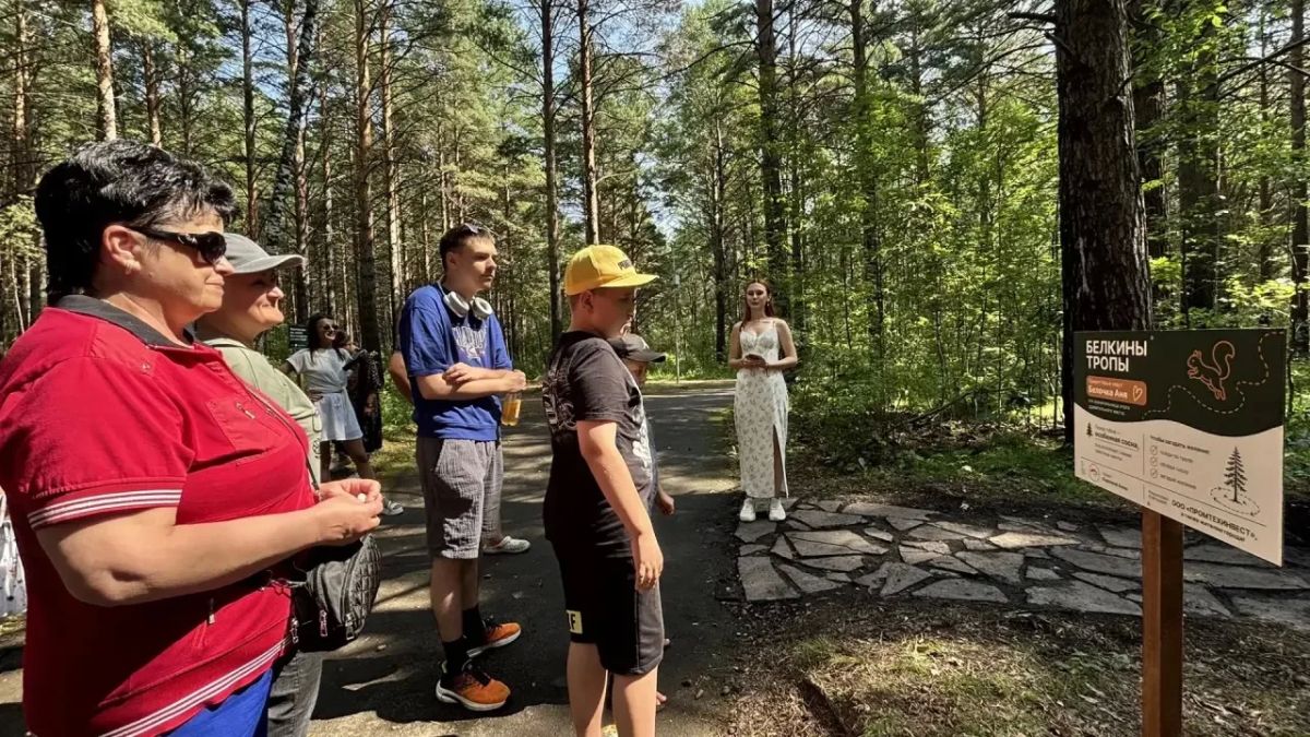 В Сосновоборском округе открылась экологическая тропа «Белкины тропы» В Сосновоборском округе открылась экологическая тропа «Белкины тропы»