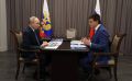 Михаил Котюков доложил президенту о социально-экономической ситуации в Красноярском крае