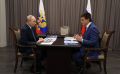 Михаил Котюков: На рабочей встрече доложил Президенту о социально-экономической ситуации в Красноярском крае, исполнении бюджета, мерах поддержки участников СВО и их семей, а также о выполнении поручений главы государства по...