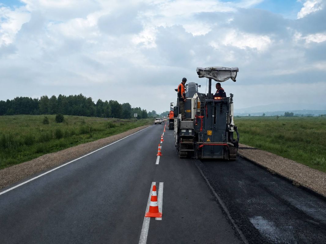 Под Минусинском началось строительство пункта весогабаритного контроля Под Минусинском началось строительство пункта весогабаритного контроля