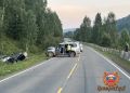 Сотрудники Госавтоинспекции устанавливают обстоятельства смертельного ДТП в Березовском районе
