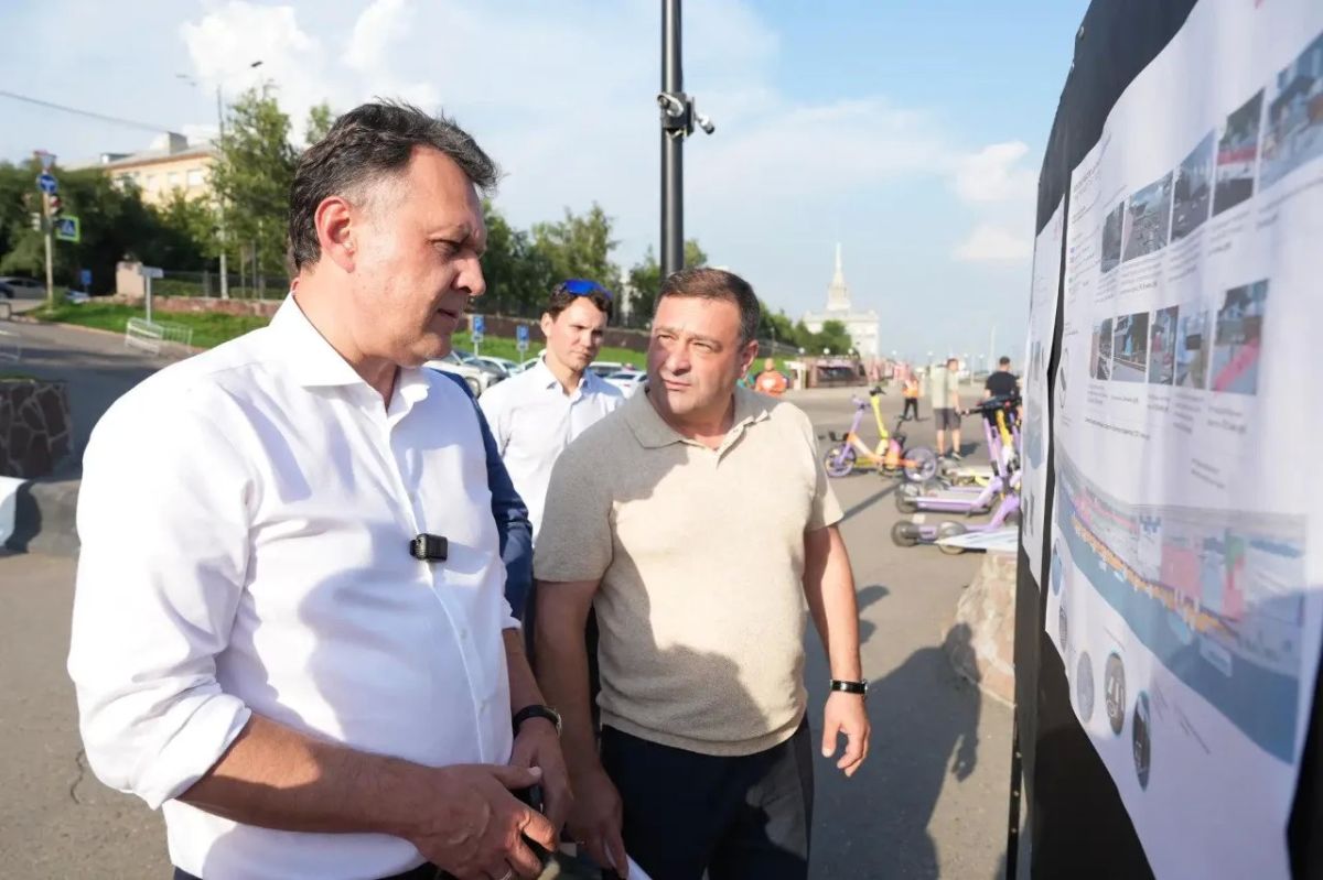 На Центральной набережной в этом сезоне проведут дополнительное благоустройство, заявил мэр Красноярска Сергей Верещагин На Центральной набережной в этом сезоне проведут дополнительное благоустройство, заявил мэр Красноярска Сергей Верещагин