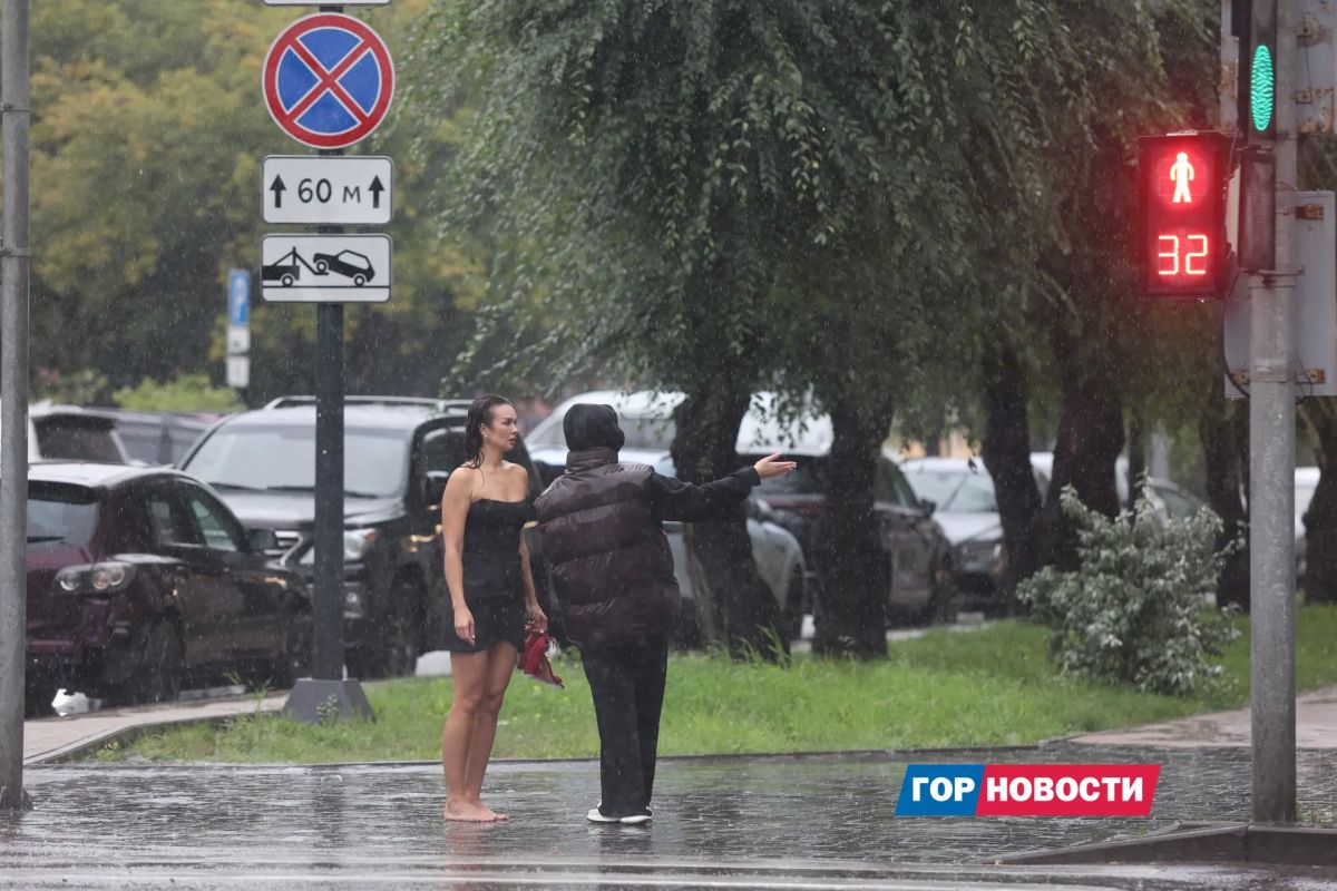 На Красноярск надвигаются ливни и грозы