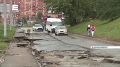 Часть Солнечного полтора месяца остается без автобусов после ливней