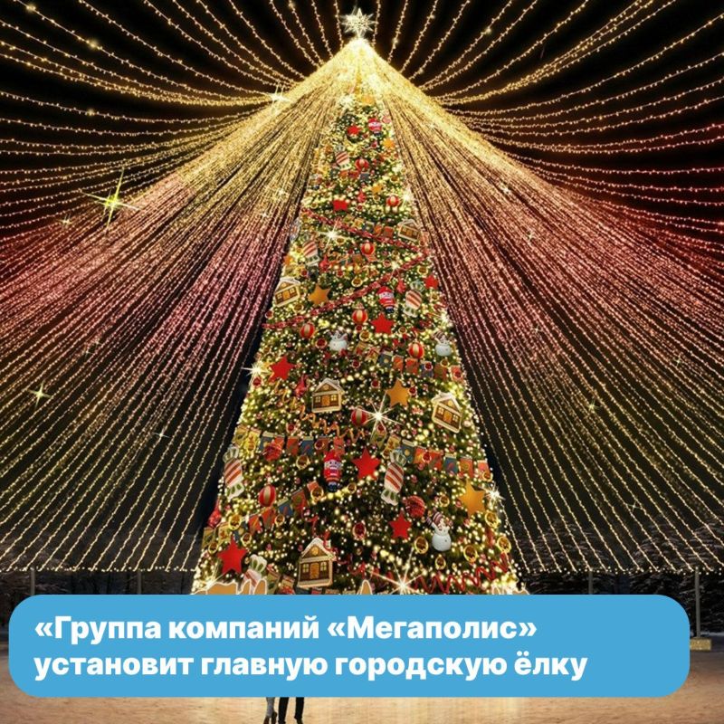 Новую городскую ёлку установят по контракту до 4 декабря