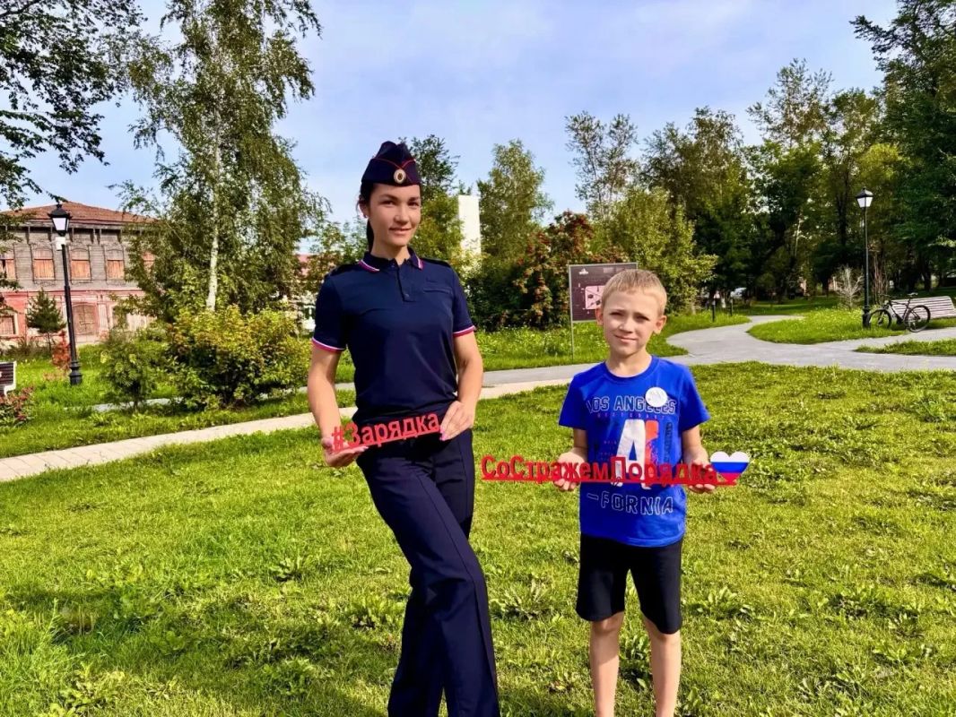 Бодрое утро с полицией в Ачинске! Бодрое утро с полицией в Ачинске!