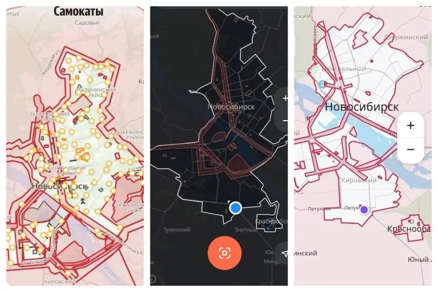 В Новосибирске на несколько дней запретили прокат самокатов на ряде улиц