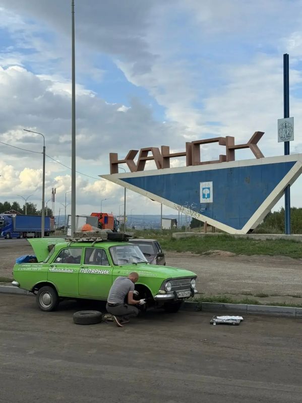 «Москвич - полярник» в Красноярске «Москвич - полярник» в Красноярске