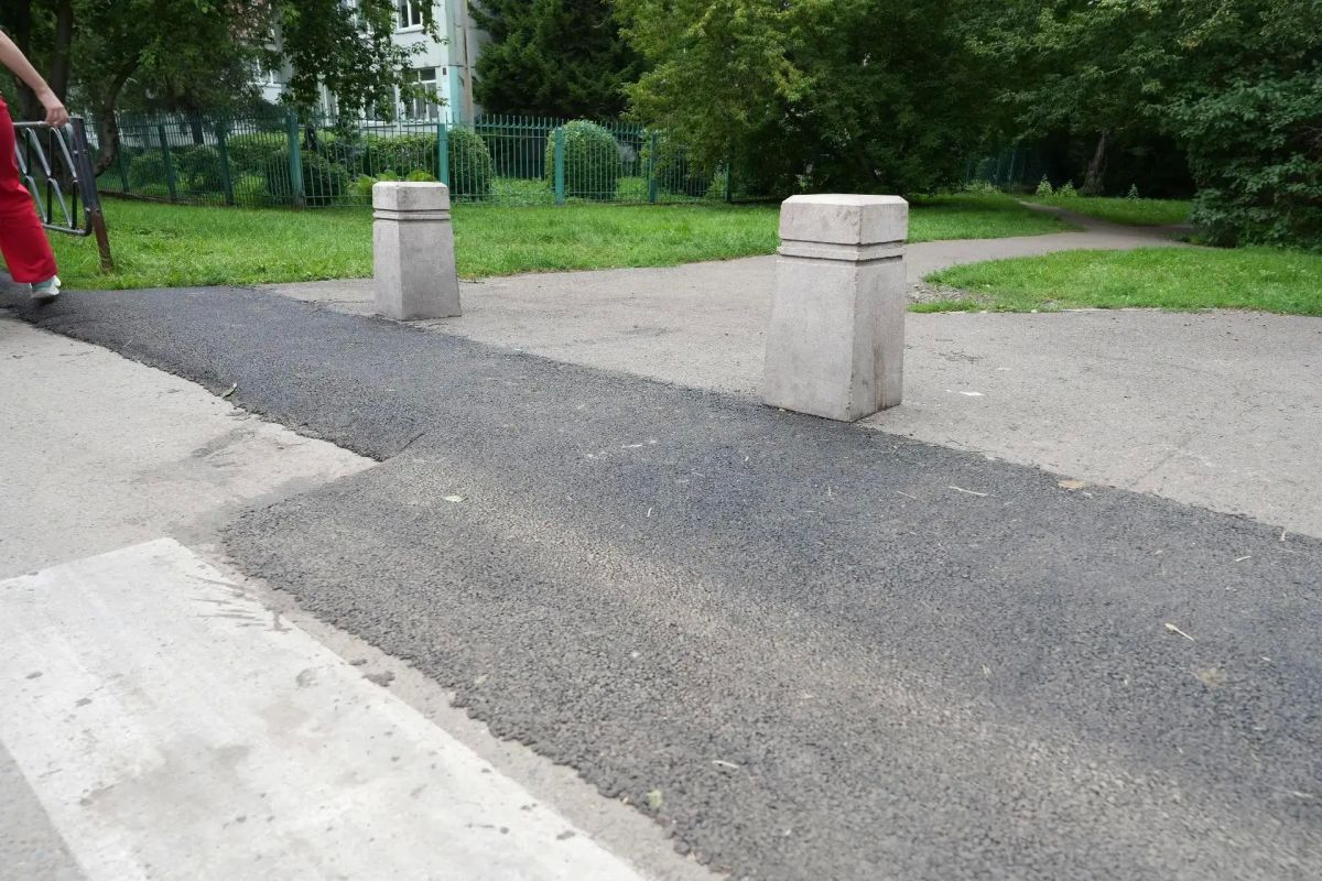 С бульвара на Менжинского отведут воду С бульвара на Менжинского отведут воду