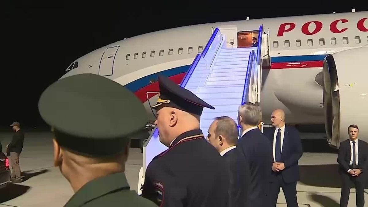 Владимир Путин прилетел в Новосибирск