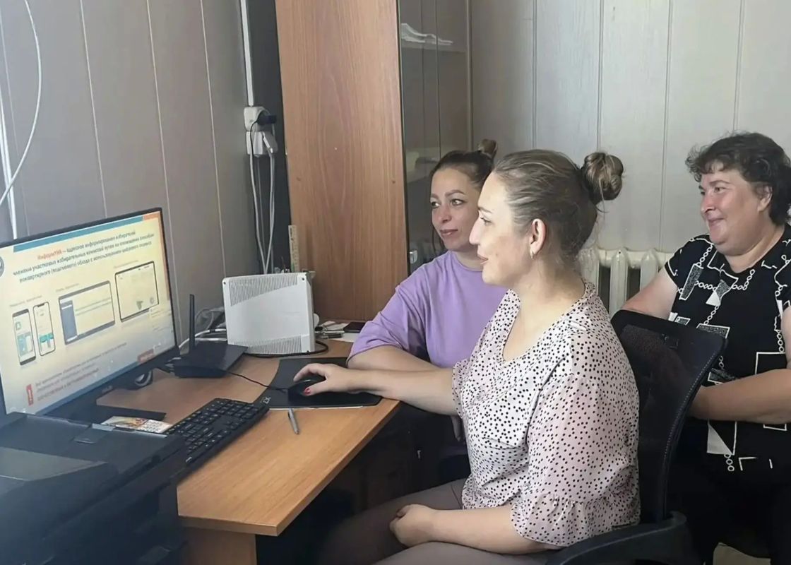 В крае продолжается обучение членов участковых избирательных комиссий края, которые будут проводить адресное информирование избирателей о предстоящих выборах депутатов Государственной Думы, депутатов Законодательного... В крае продолжается обучение членов участковых избирательных комиссий края, которые будут проводить адресное информирование избирателей о предстоящих выборах депутатов Государственной Думы, депутатов Законодательного...