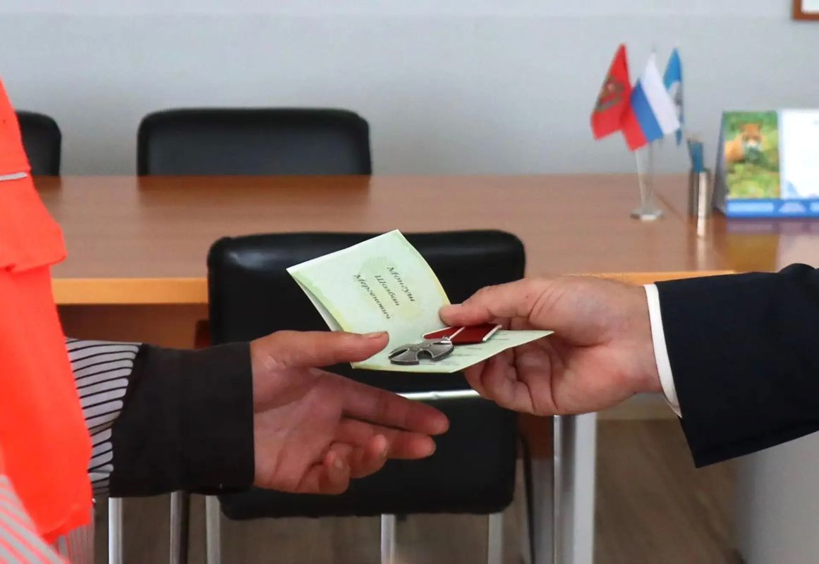 Ветеран боевых действий удостоен ордена Мужества