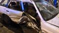Спасатели вытащили зажатую девушку из искореженного авто в центре Красноярска