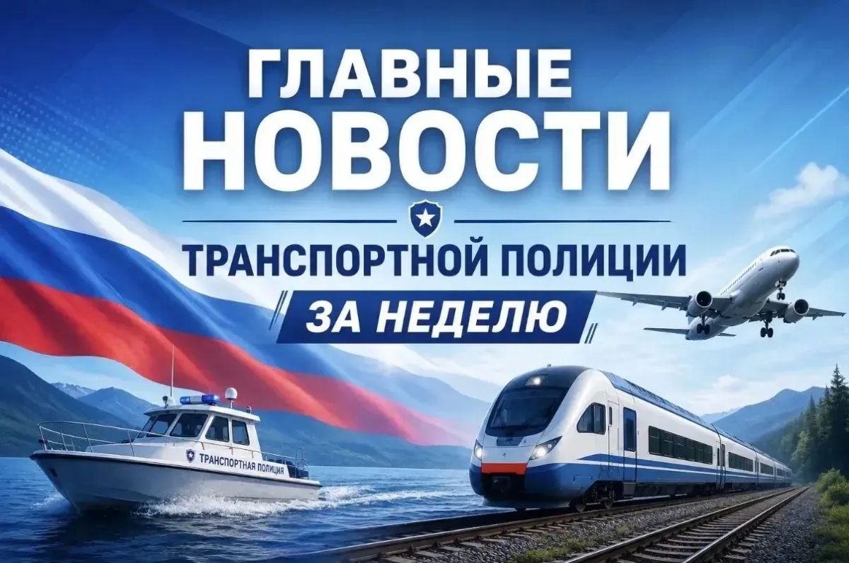 Главные новости транспортной полиции Сибири за неделю: