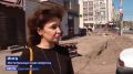 На ремонт поперечных улиц в центре Красноярска жители жалуются практически каждый день