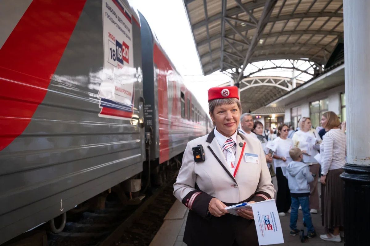 Красноярск стал одной из 84 остановок на маршруте тематического поезда «Россия» Красноярск стал одной из 84 остановок на маршруте тематического поезда «Россия»