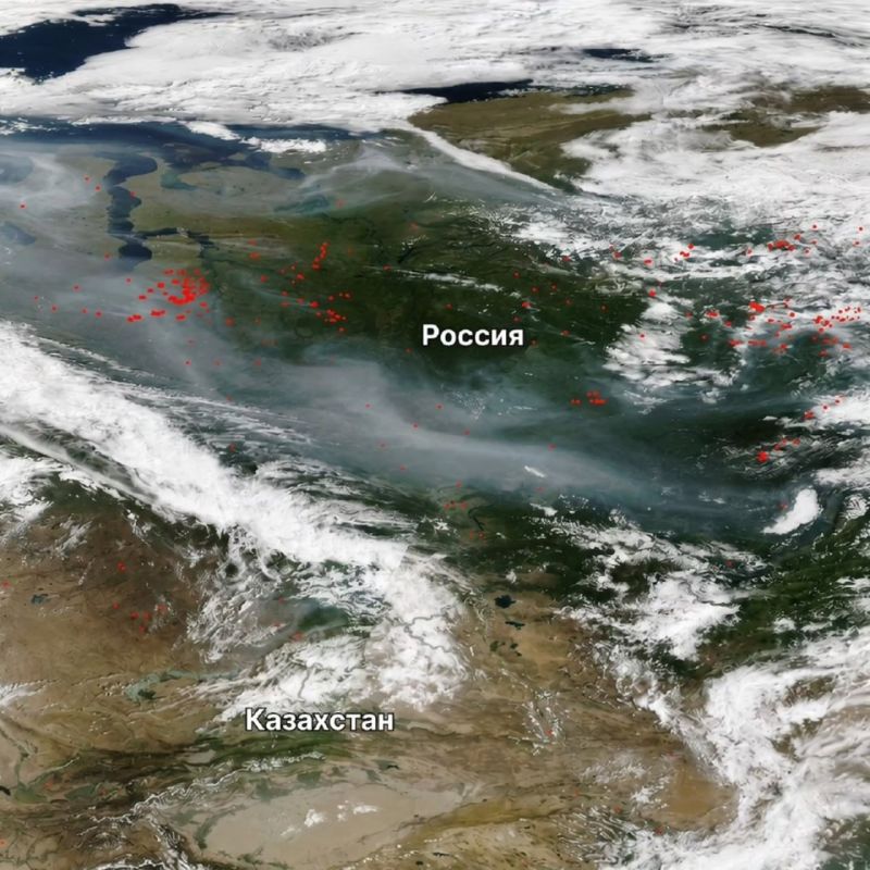 Общественники назвали причину задымления в Красноярске Общественники назвали причину задымления в Красноярске