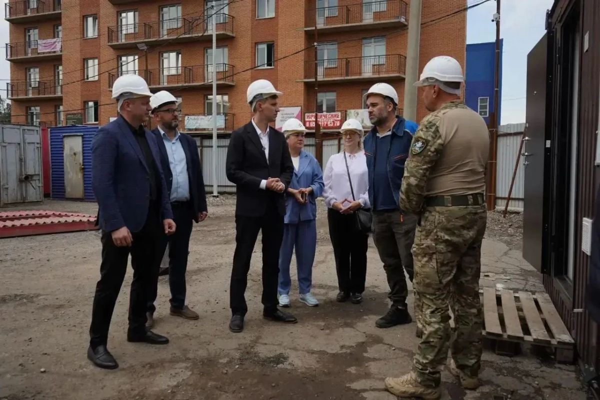 В Красноярске строят первый в регионе специализированный центр адаптивного спорта В Красноярске строят первый в регионе специализированный центр адаптивного спорта