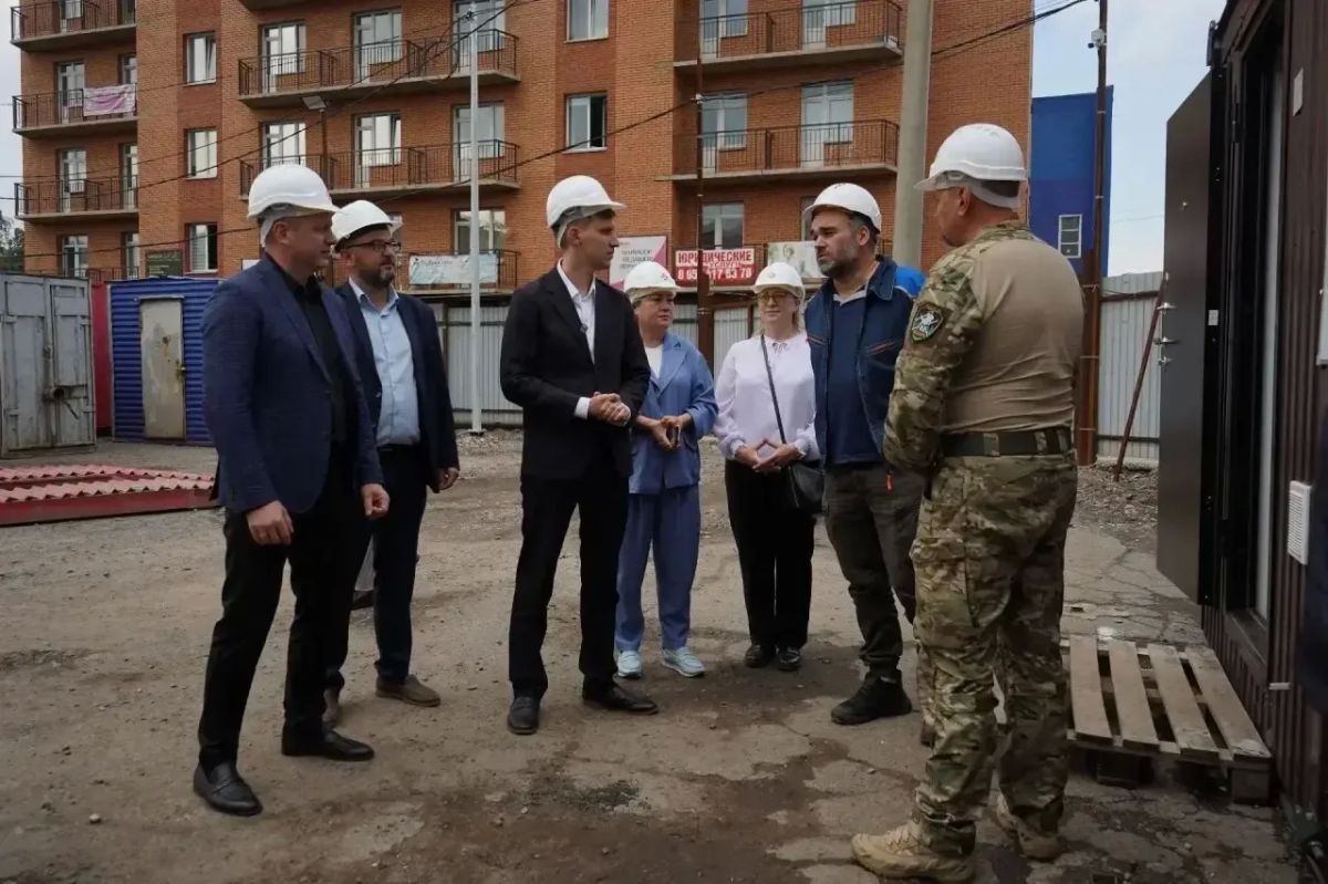 В Красноярске строят первый в крае специализированный центр адаптивного спорта В Красноярске строят первый в крае специализированный центр адаптивного спорта