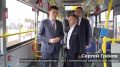 Михаил Котюков: Еще одна большая партия техники - 100 новых автобусов на газомоторном топливе - прибыла в Красноярск