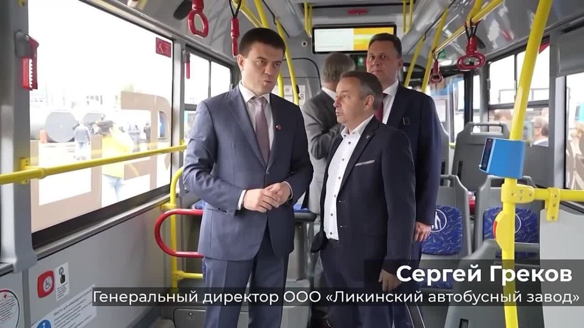 Михаил Котюков: Еще одна большая партия техники - 100 новых автобусов на газомоторном топливе - прибыла в Красноярск