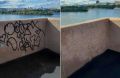 Мосты в Красноярске почистили от граффити