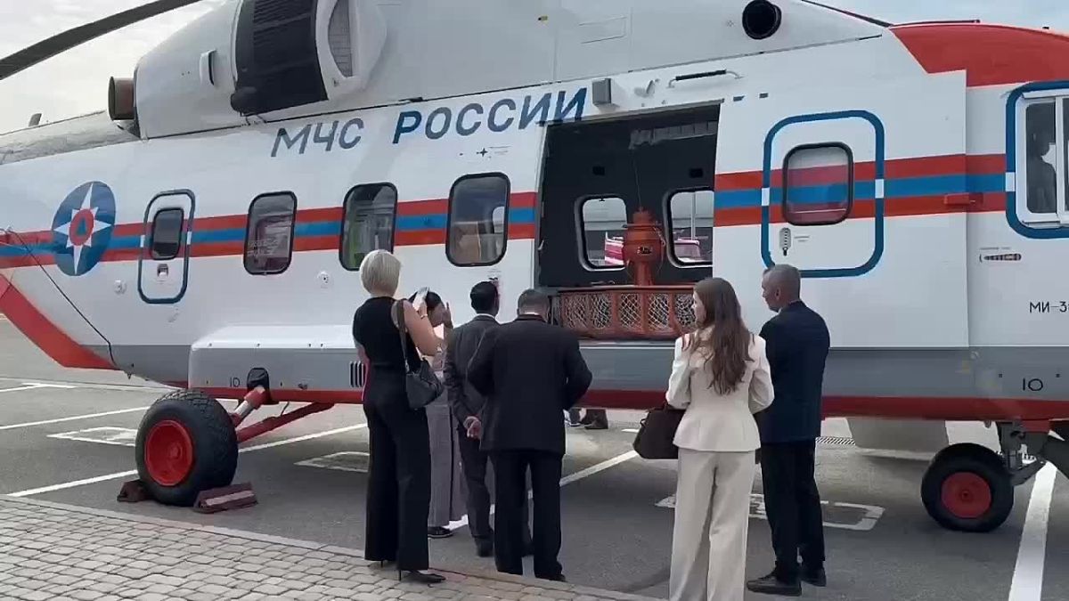 В России презентовали арктический вертолет Ми-38ПС с рекордной дальностью полета