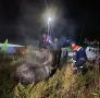 В селе Иджа лошадь упала в открытый колодец