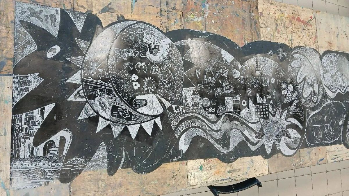 В Красноярске создадут самую длинную линогравюру в России и напечатают ее асфальтовым катком В Красноярске создадут самую длинную линогравюру в России и напечатают ее асфальтовым катком