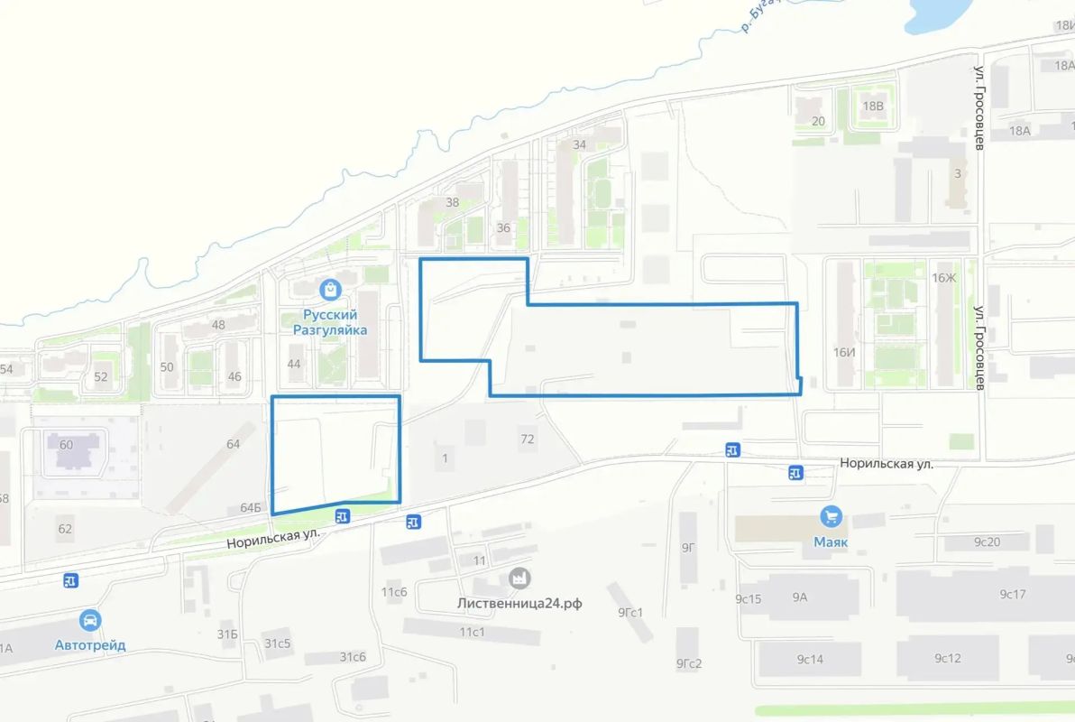 В Красноярске на Норильской появятся детсад, парк и спортивная площадка