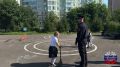 Сотрудники Госавтоинспекции Красноярска провели акцию «Школа самокатных наук» для первоклассников!