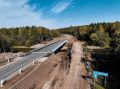 Запущено рабочее движение по мосту через р.Рудиковка на трассе от Высокогорского моста к Епишино